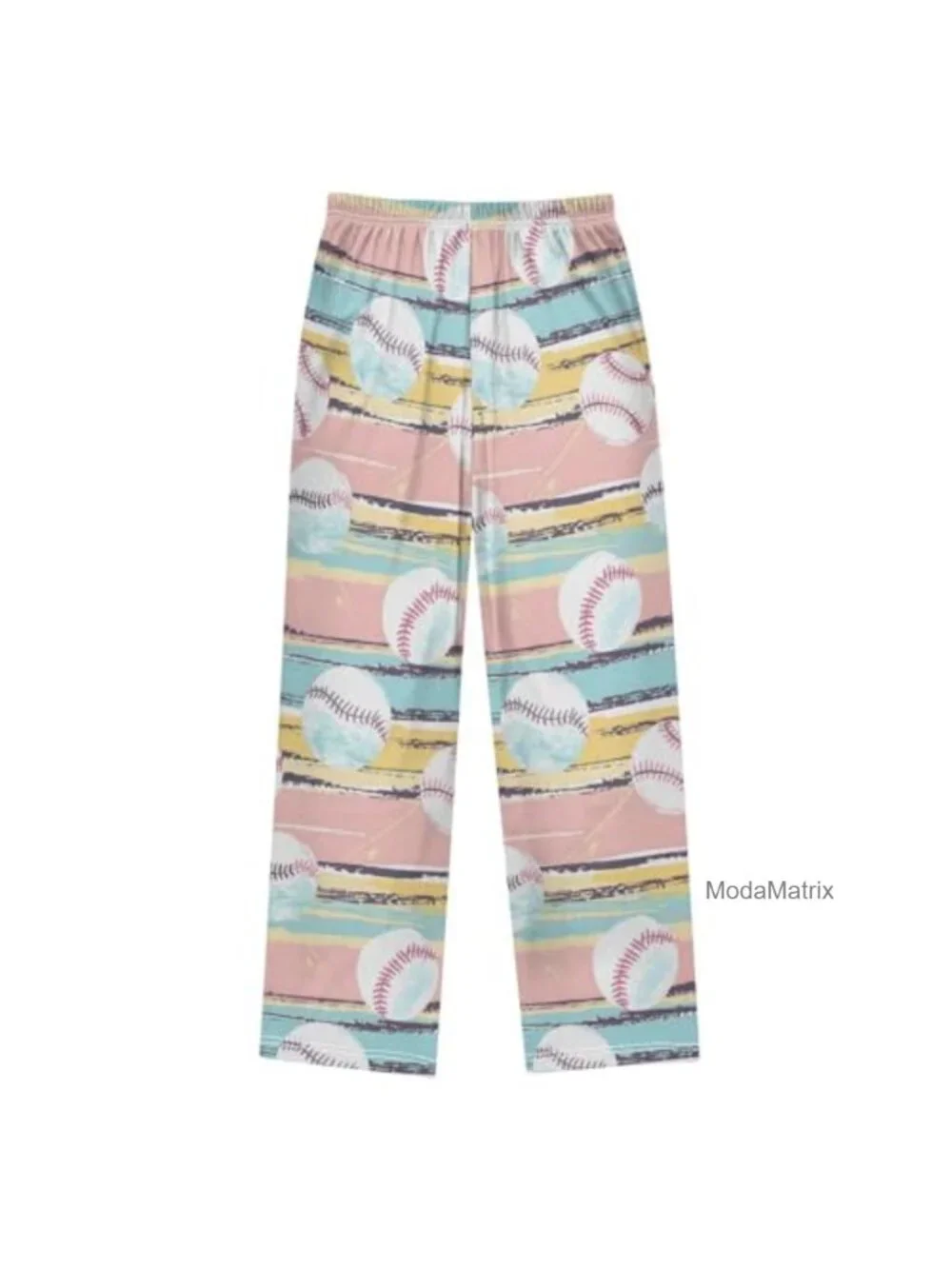 Girls Pajama Pants Soft Elastic Waist Lounge Sleep Bottoms